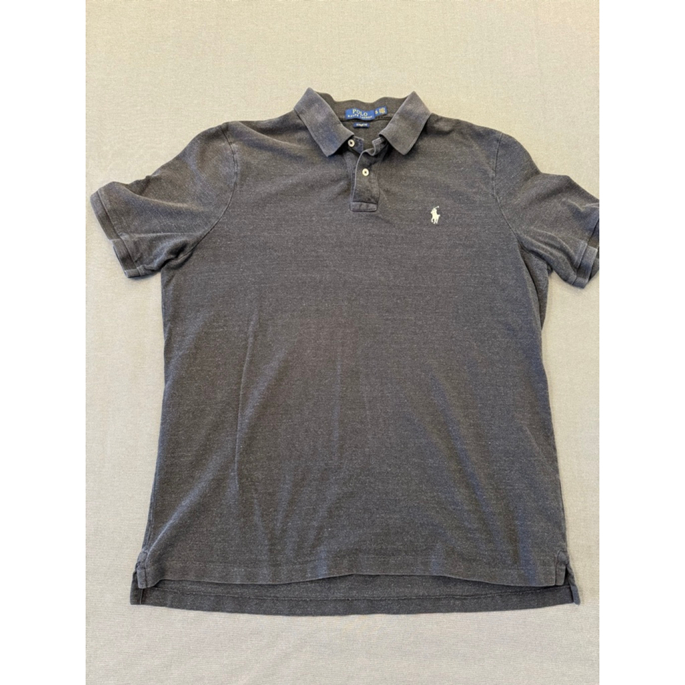 Polo Ralph Lauren men's gray classic-fit 100% cotton polo Size XL - Picture 6 of 11